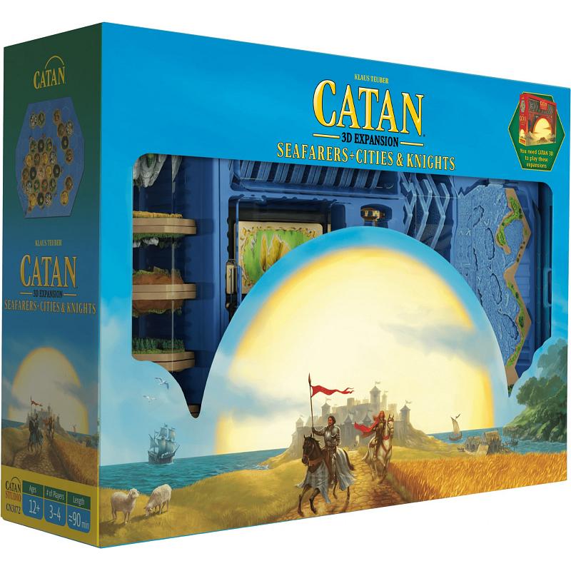 Catan : 3D Edition - Seafarers and Cities and Knights Expansion