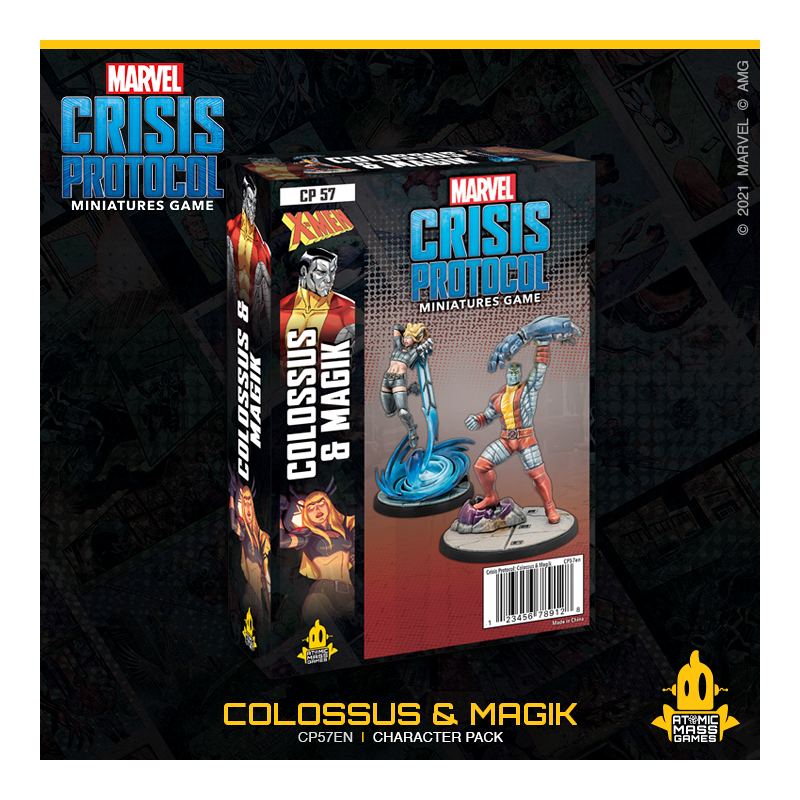 Marvel Crisis Protocol : Colossus and Magik Character Pack