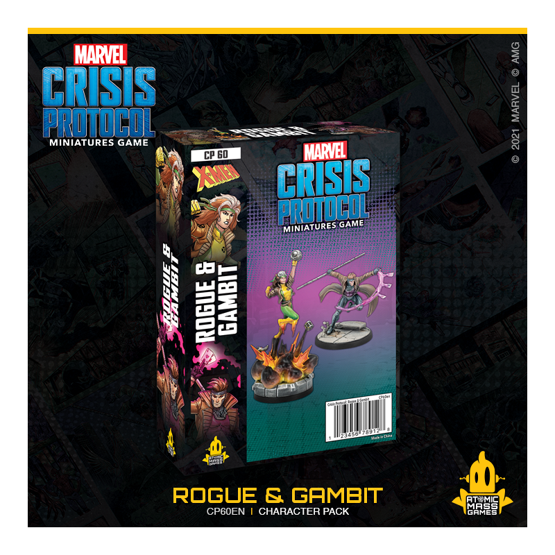 Marvel Crisis Protocol : Rogue and Gambit Character Pack