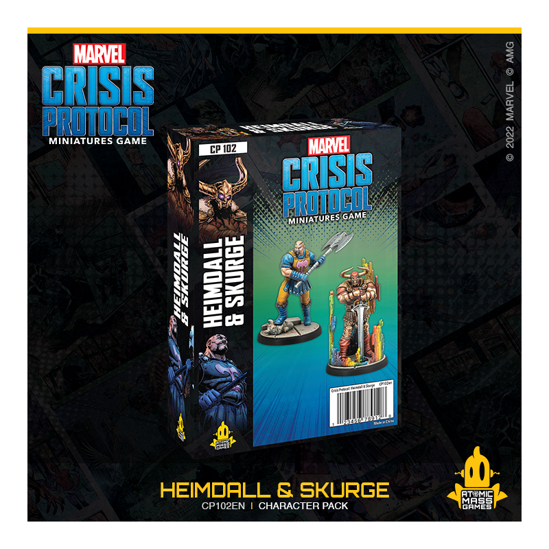 Marvel Crisis Protocol : Heimdall and Surge Character Pack