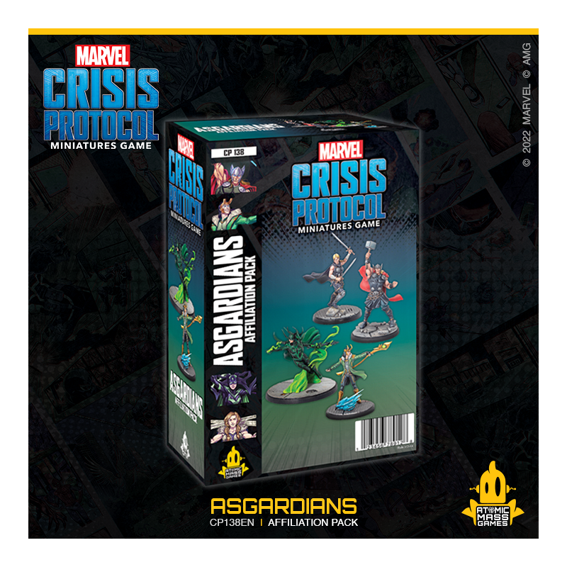 Marvel Crisis Protocol : Asgardians Affiliation Pack