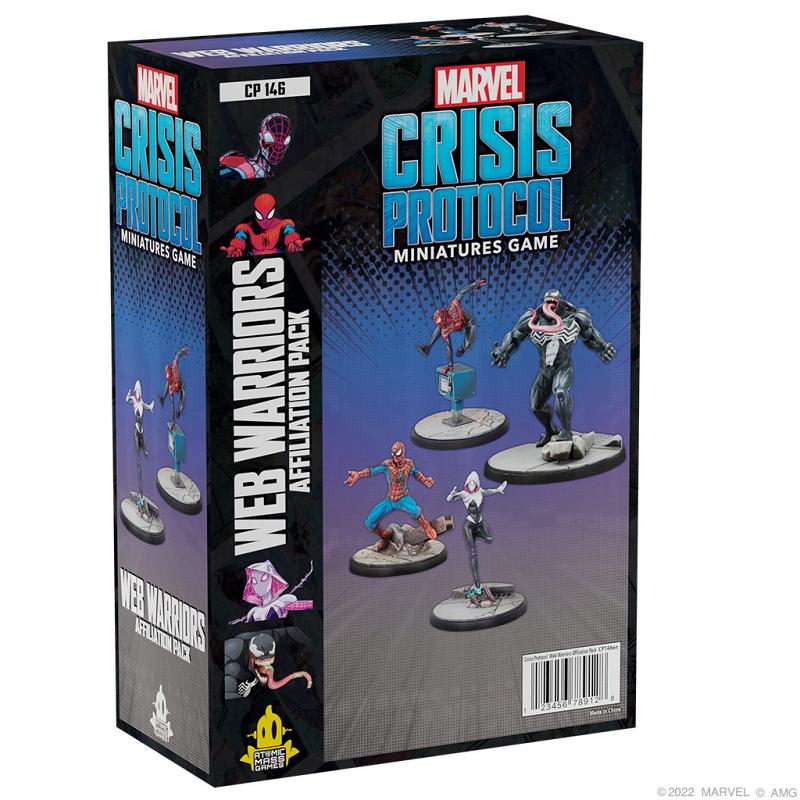 Marvel Crisis Protocol : Web Warriors Affiliation Pack