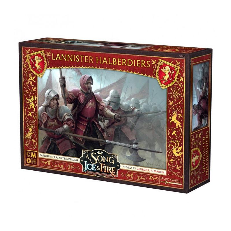 A Song of Ice and Fire : Tabletop Miniatures Game - Lannister Halberdiers