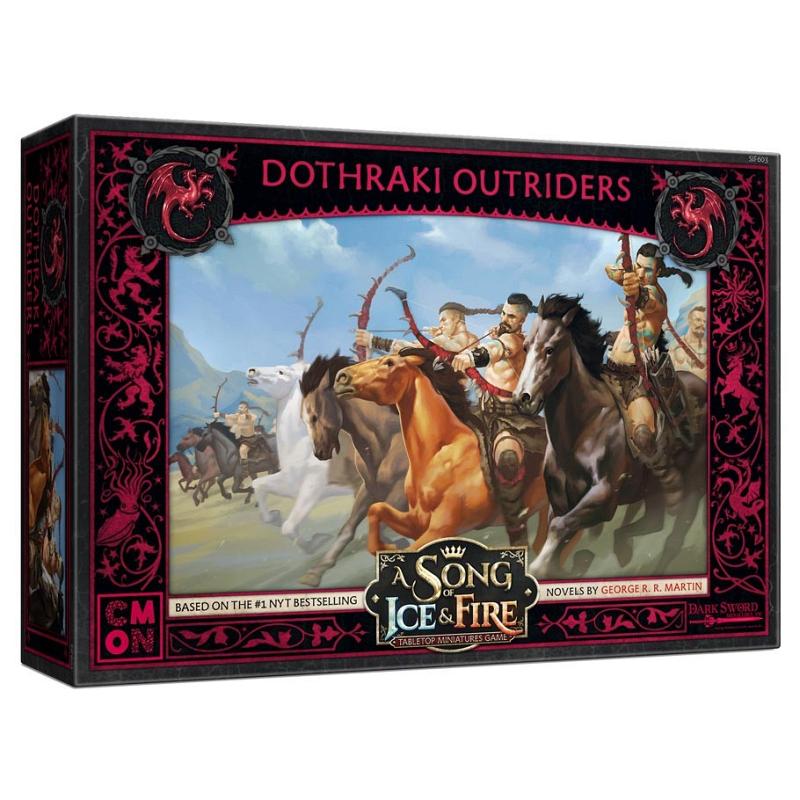 A Song of Ice and Fire : Tabletop Miniatures Game - Targaryen Dothraki Outriders