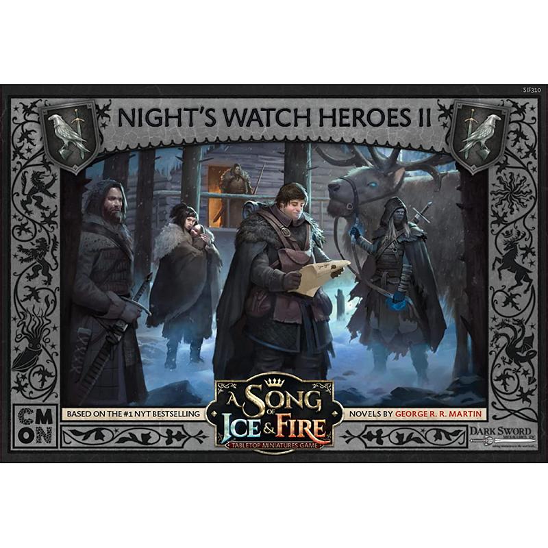 A Song of Ice and Fire : Tabletop Miniatures Game - Nights Watch Heroes #2