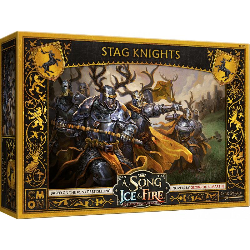 A Song of Ice and Fire : Tabletop Miniatures Game - Baratheon Stag Knights