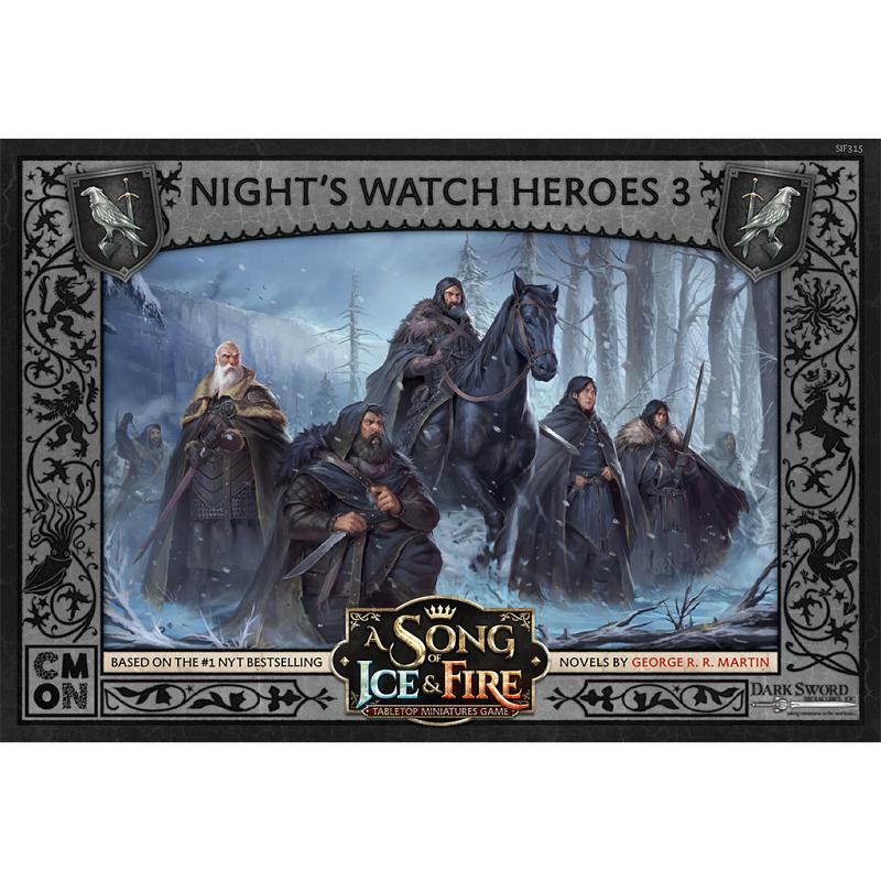 A Song of Ice and Fire : Tabletop Miniatures Game - Nights Watch Heroes #3