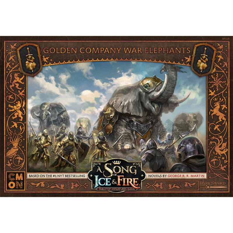 A Song of Ice and Fire : Tabletop Miniatures Game - Golden Company Elephants