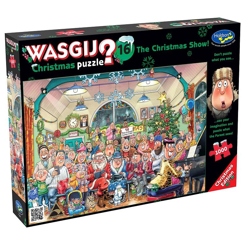 Wasgij : Christmas #16 - The Christmas Show! 1000pc