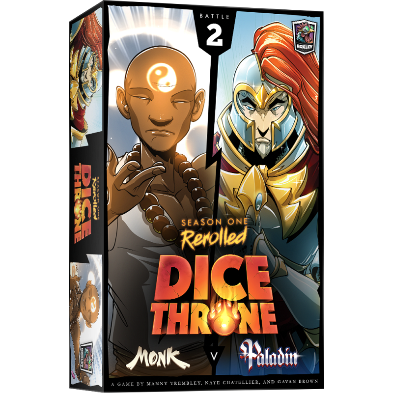 Dice Throne : Season 1 Rerolled - Monk v Paladin Box 2